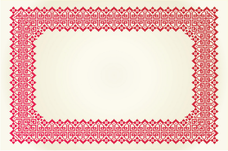 Рамки в удмуртском стиле