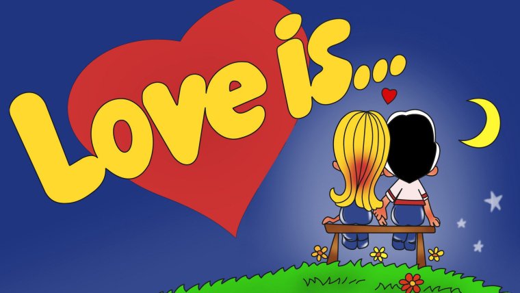 Маникюр Love is жвачка
