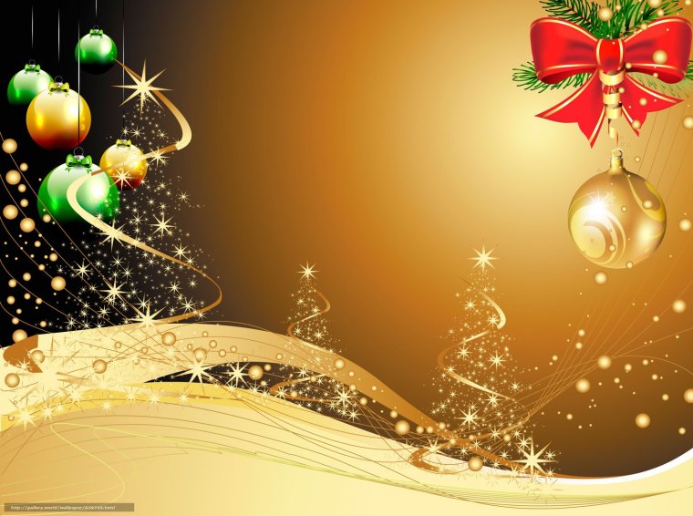 Новогодний фон