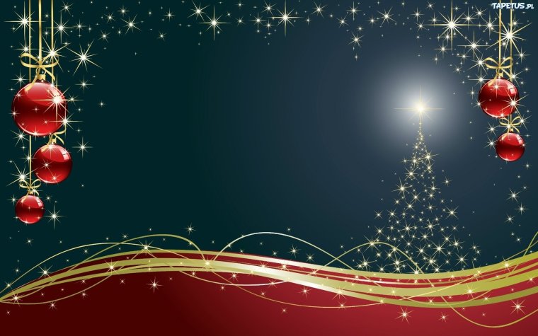 Новогодняя открытка шаблон