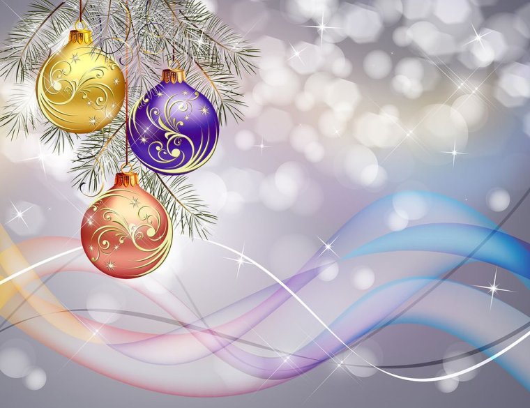 Фон новогодний с наступающим новым