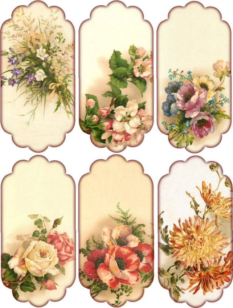 Винтажные бирки