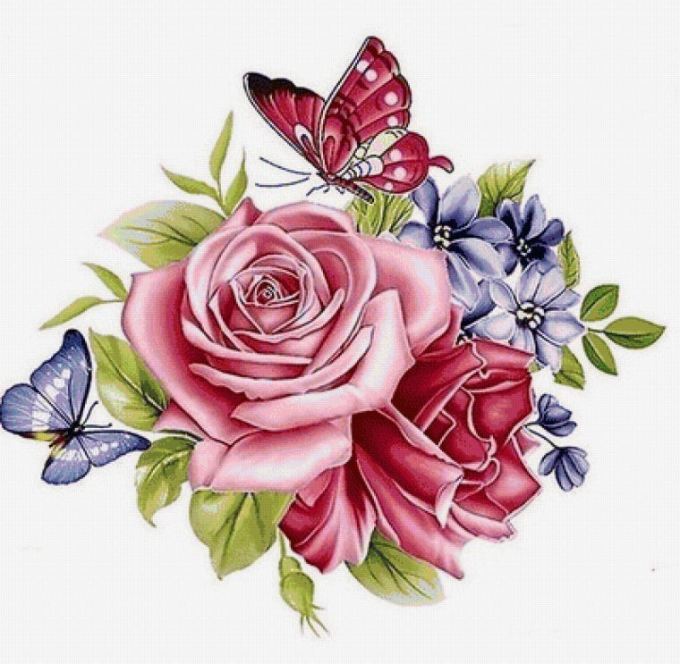 Красивые цветочные рисунки