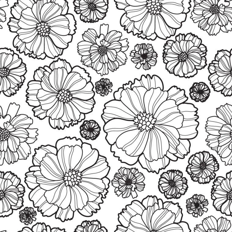 Паттерн цветы