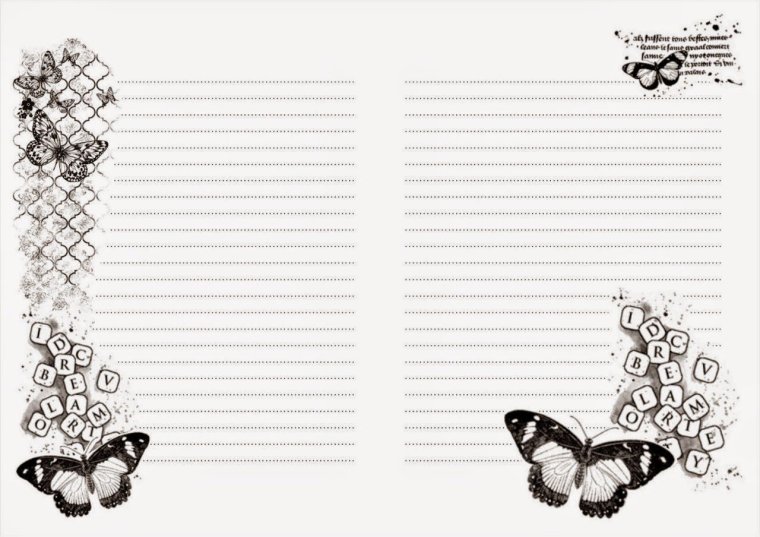 Листы для блокнота Скрапбукинг