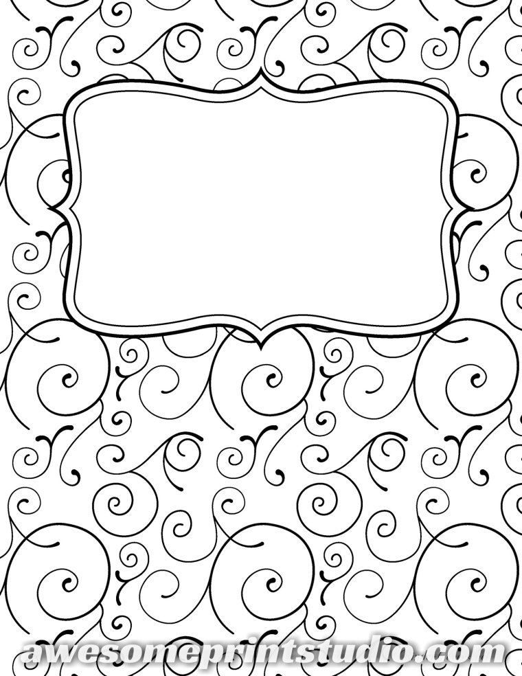 Раскраска обложка