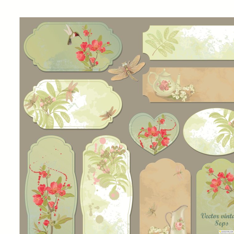 Бирочки для скрапбукинга