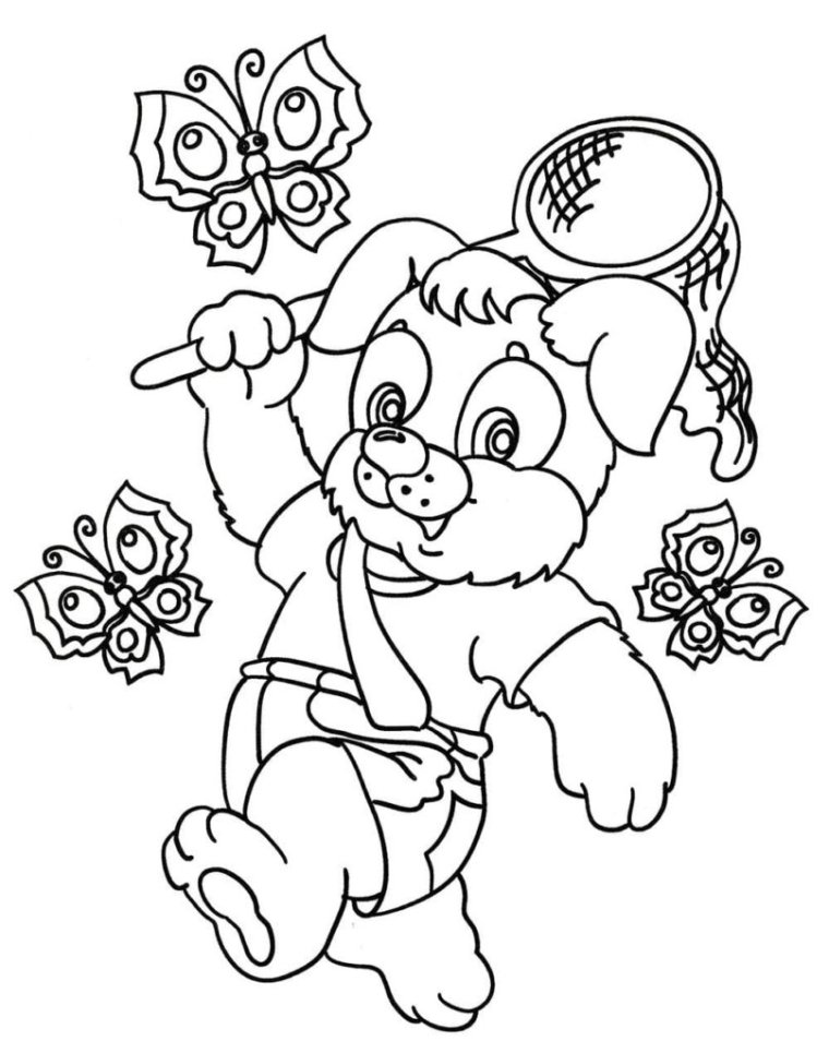 Трое из Простоквашино раскраска