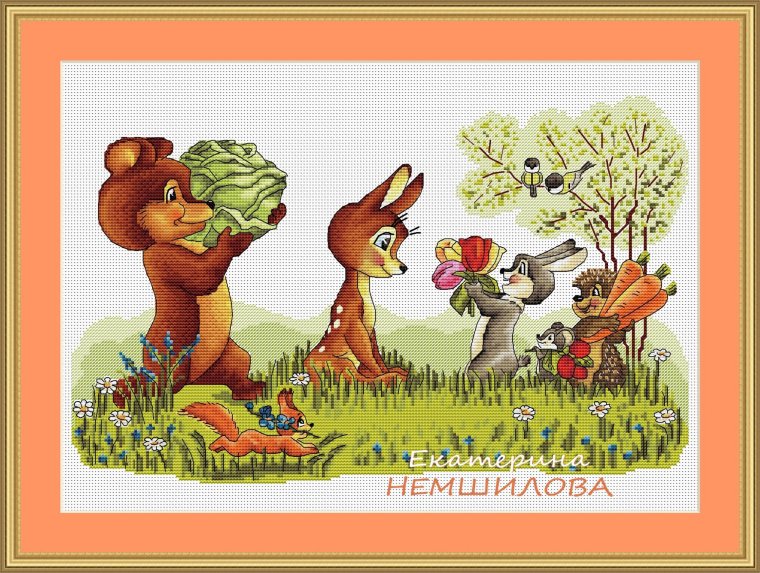 Советские открытки художника Зарубина