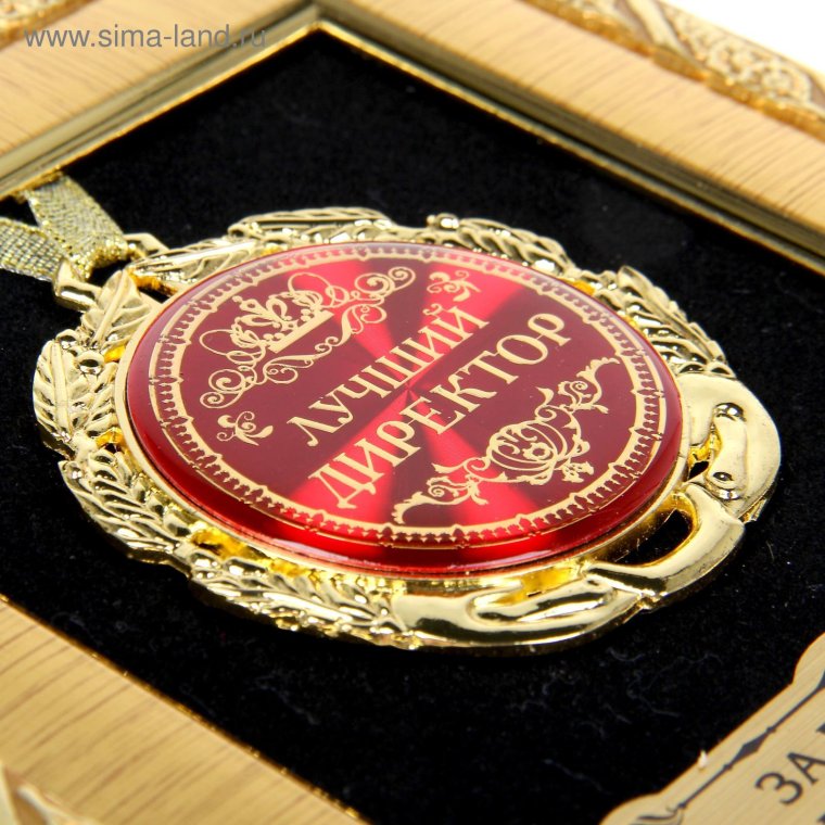 Медаль - "лучший руководитель"