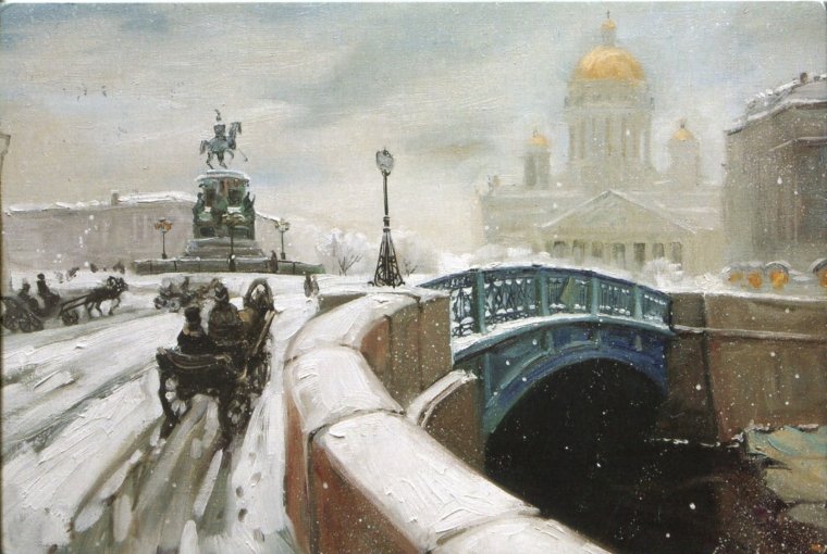 Эрмитаж Санкт-Петербург ночью