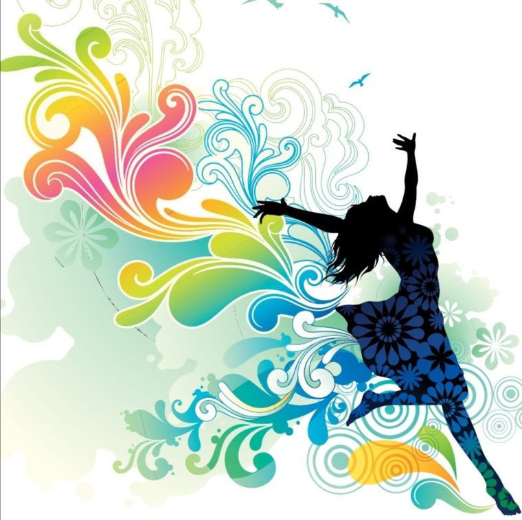 Открытка танцору