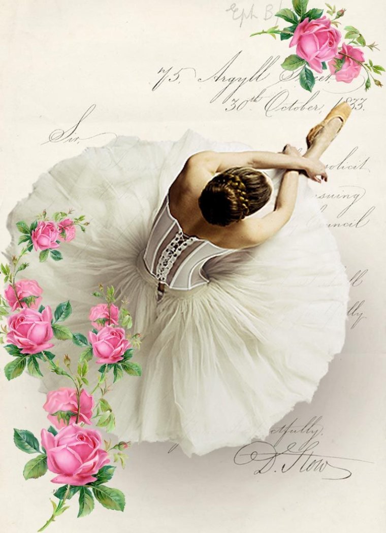 Винтажные балерины