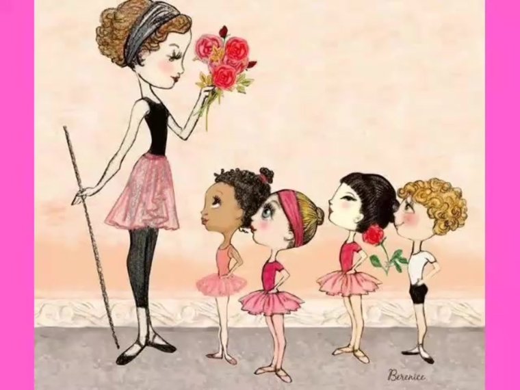 С днём рождения девушке хореографу