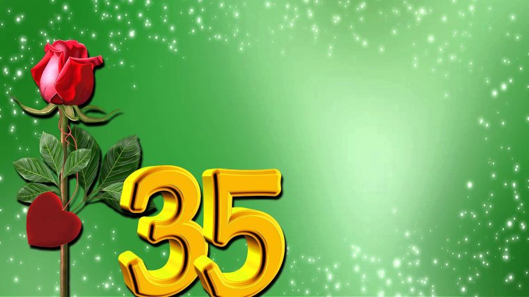 35 Лет день рождения
