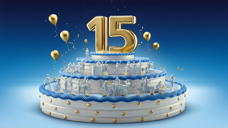 С днём рождения 15 лет