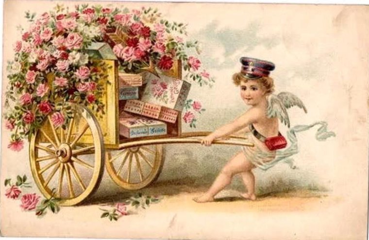 Старые открытки с днем рождения в стиле ретро