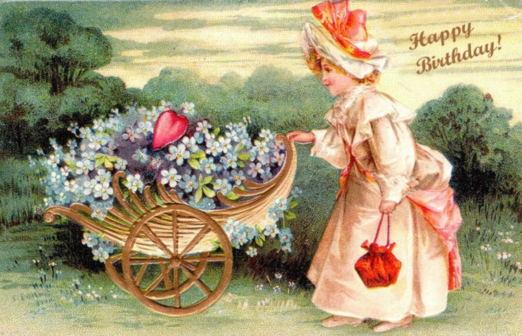 Художественные открытки