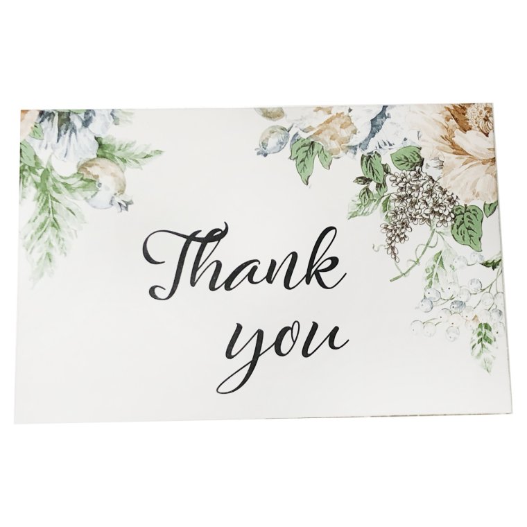 Открытки thank you