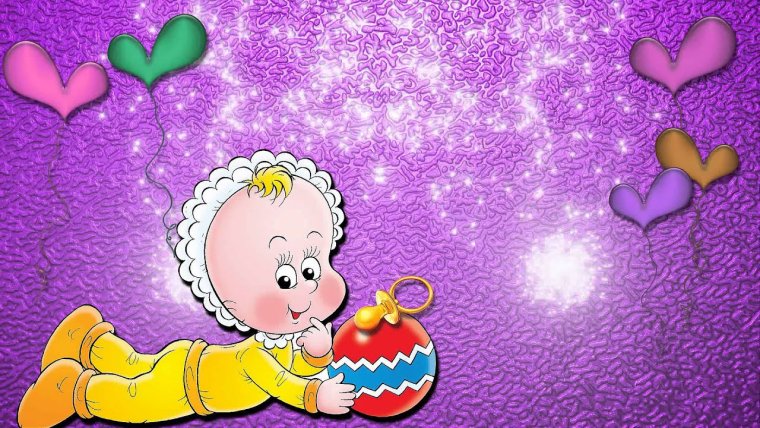 Детские футажи с днем рождения