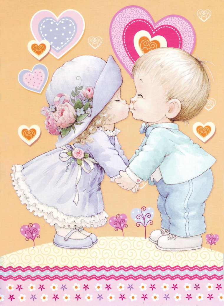 Открытка двойняшкам