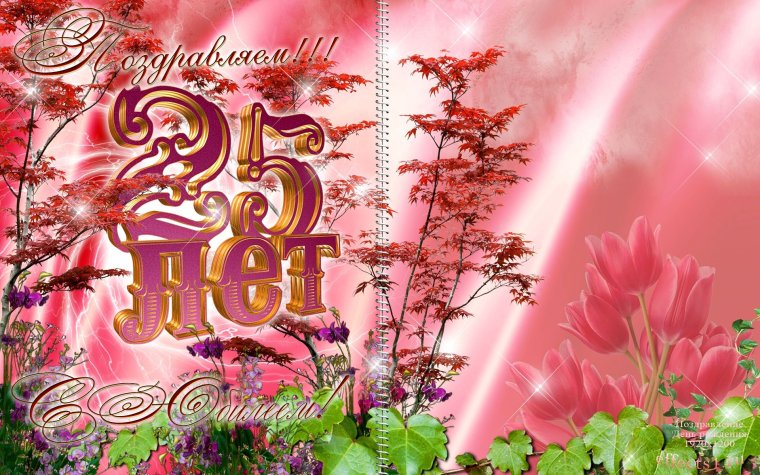 С днём рождения 25 лет