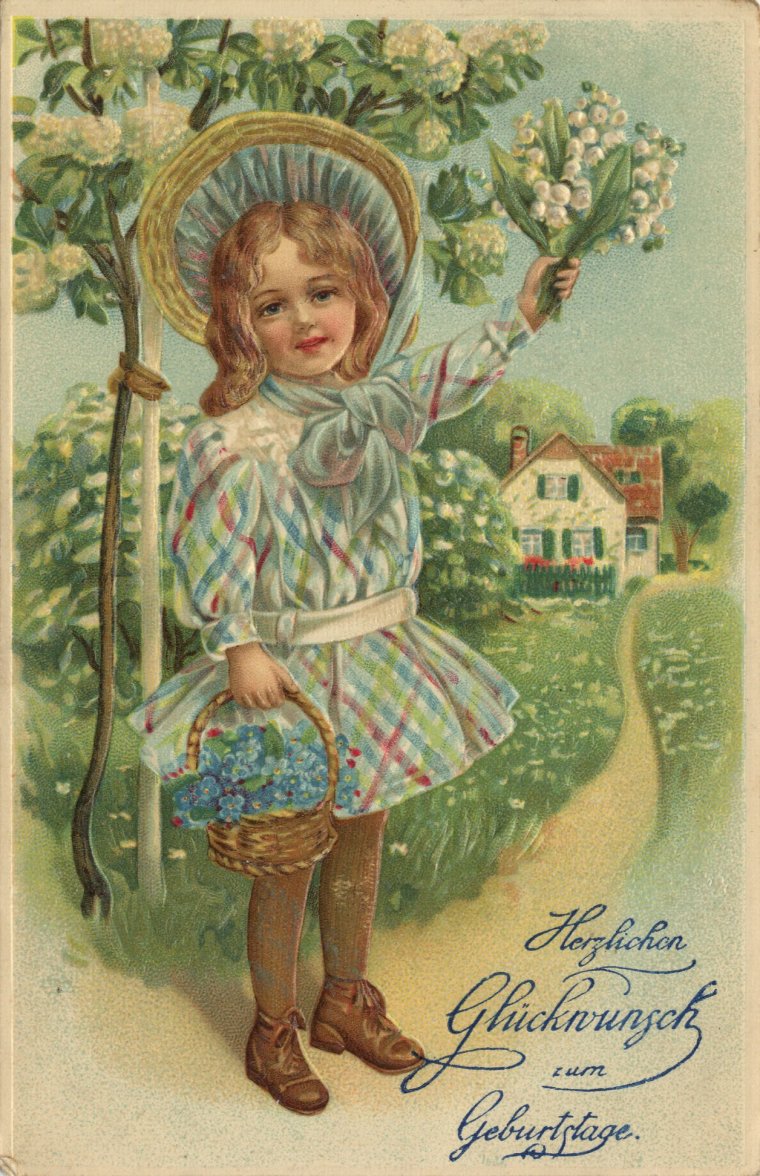 Старинные немецкие открытки