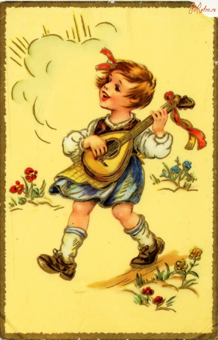 Старинные пасхальные открытки