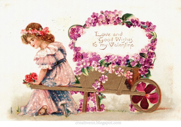 Старинные открытки с днем рождения