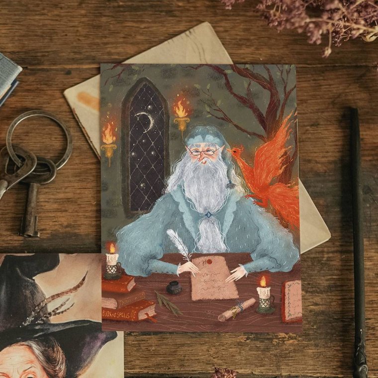 Открытки для посткроссинга Гарри Поттер