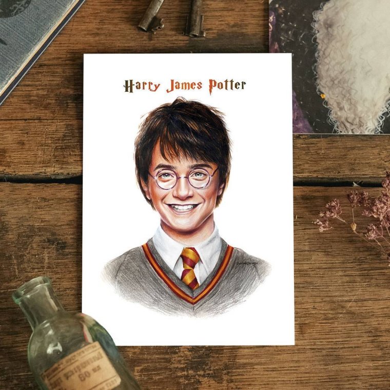 Harry Potter Postcard
