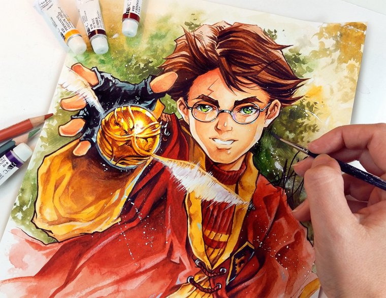 Гарри Поттер арт
