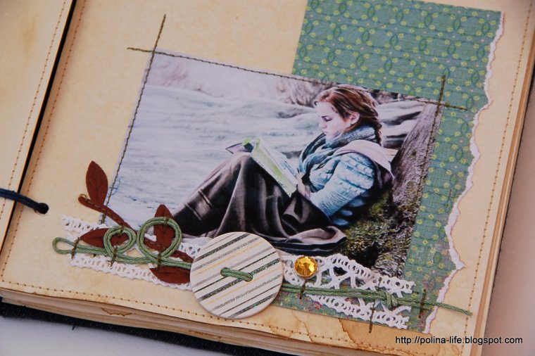 Скрапбукинг блокнот Гарри Поттер