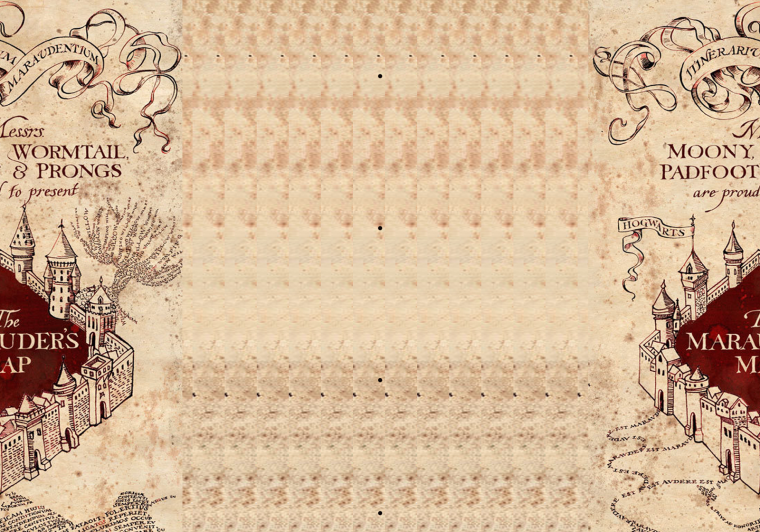 Рамка в стиле Гарри Поттера