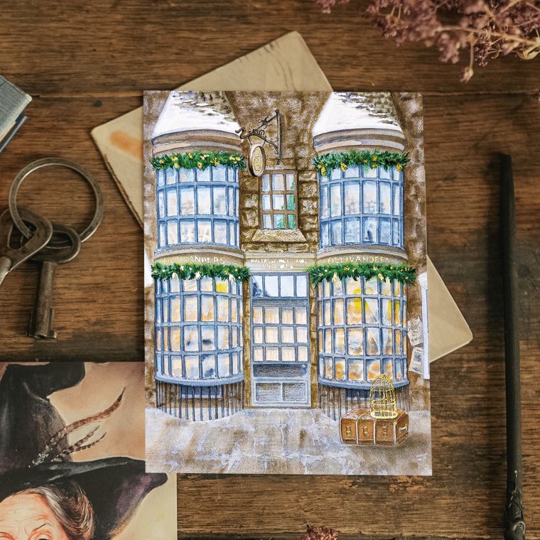 Лавка Оливандера светильник