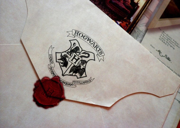 Письмо Гарри Поттеру из Хогвартса