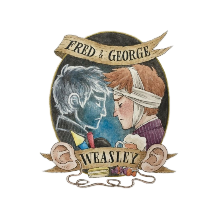 Рисунки из Гарри Поттера Фред и Джордж Уизли