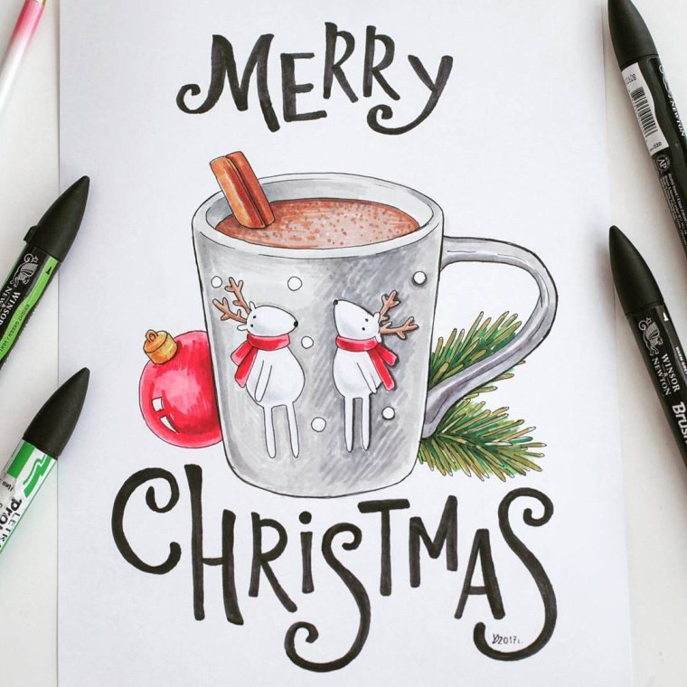 Скетчбук для рисования фломастерами