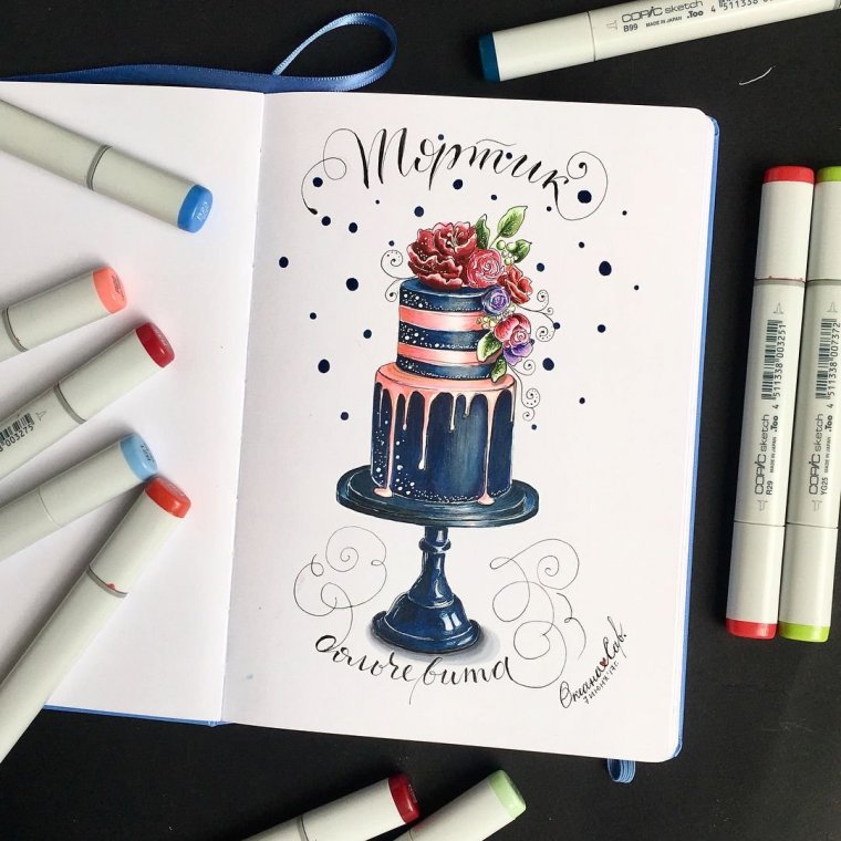 Скетч маркеры Vista artista