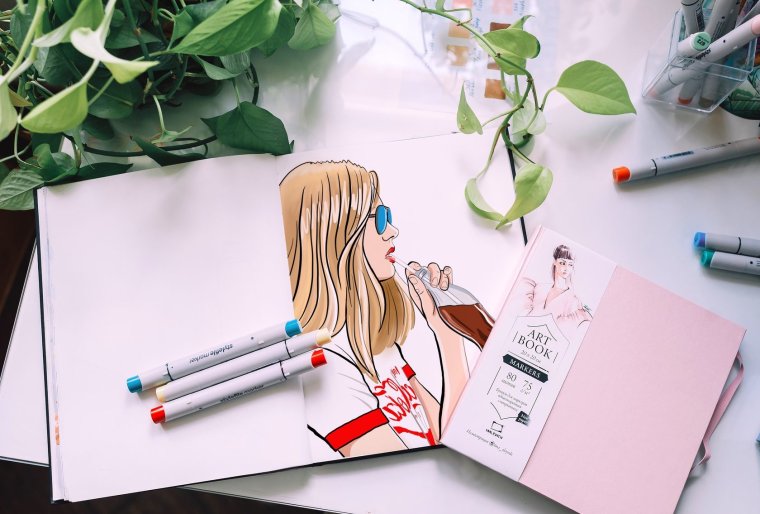 Красивые рисунки фломастерами