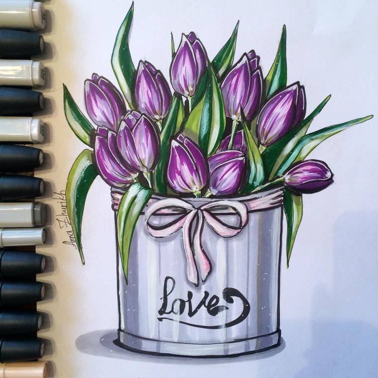 Идеи рисунков для скетчбука