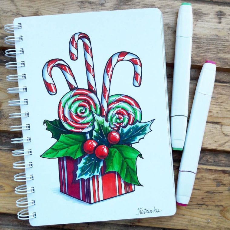 Скетчинг роза