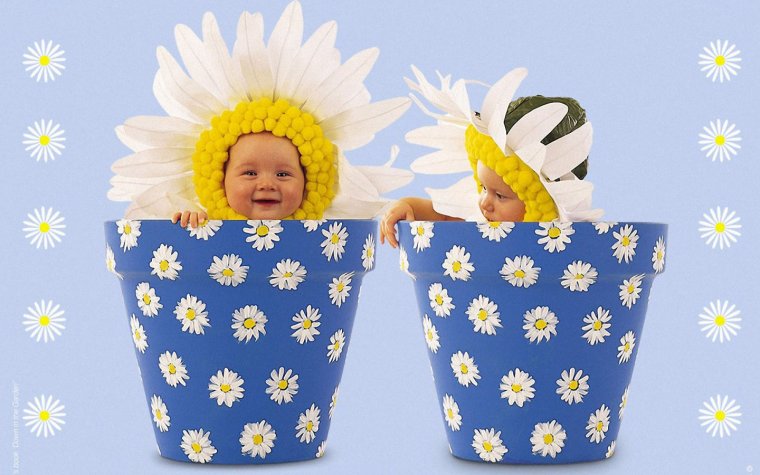 Открытка с днем рождения близнецам