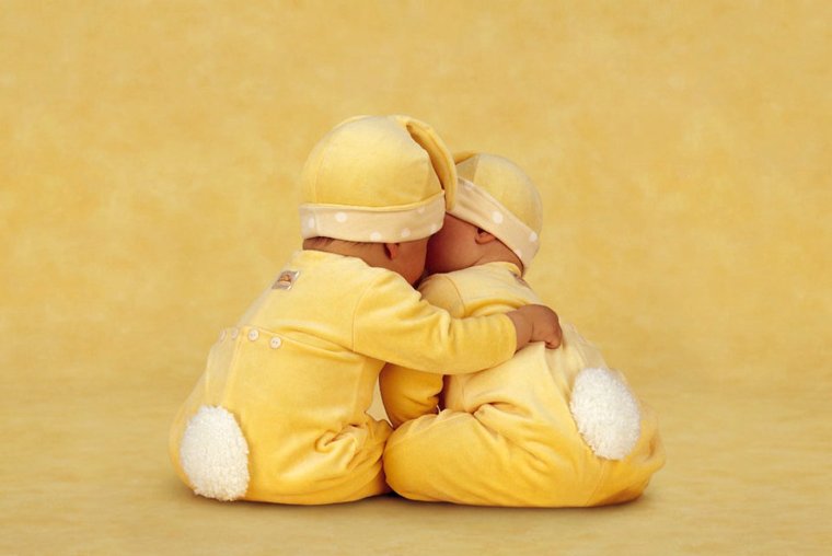 Поздравление с двойней