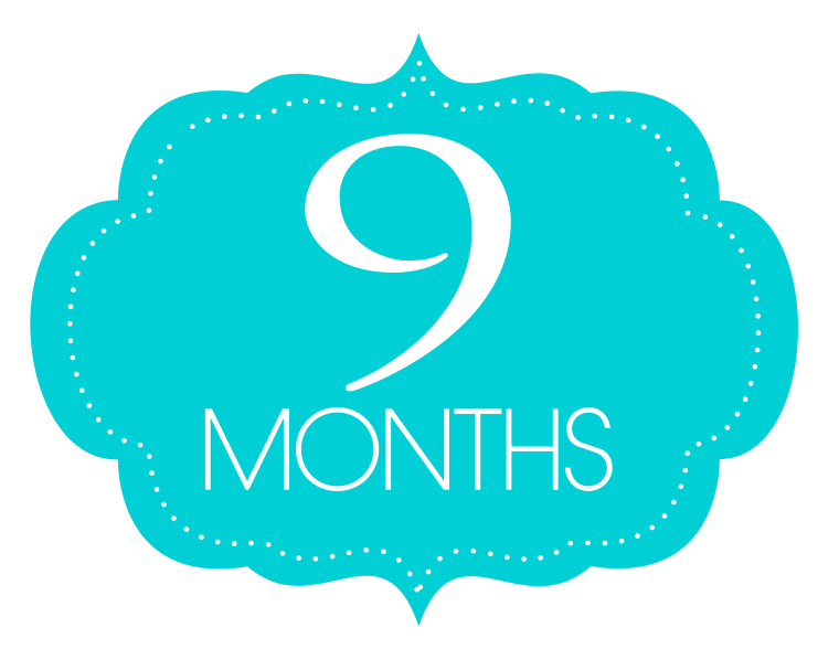 9 Месяцев открытка