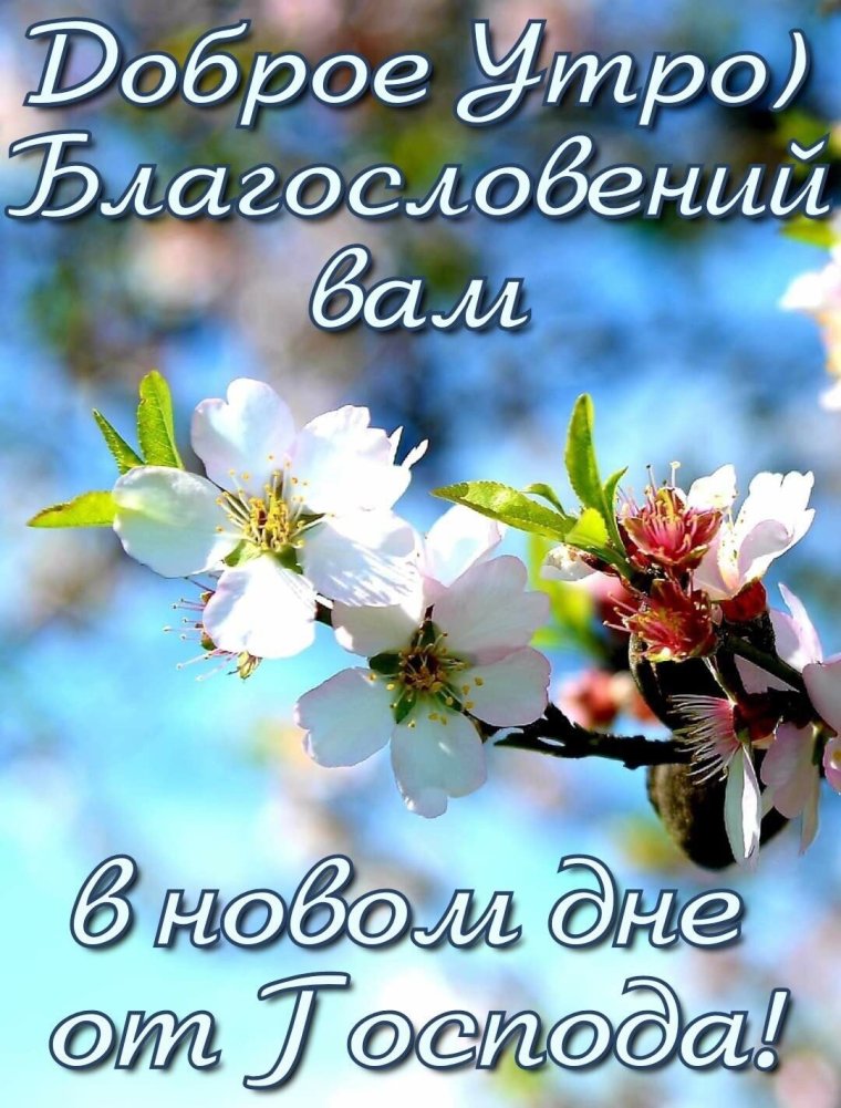Доброе утро благословений