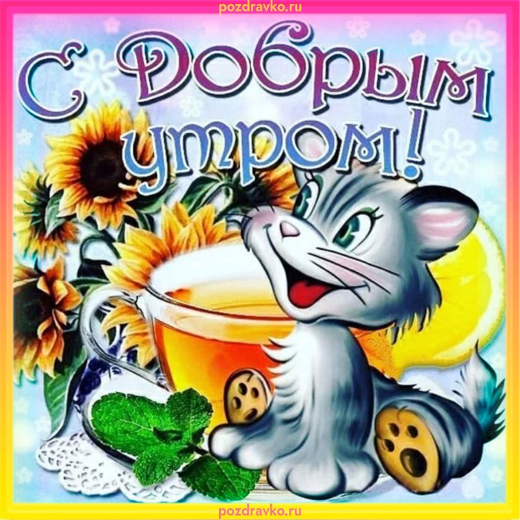 Прикольные открытки с добром утром