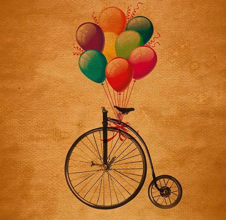 Стильное поздравление с днем рождения