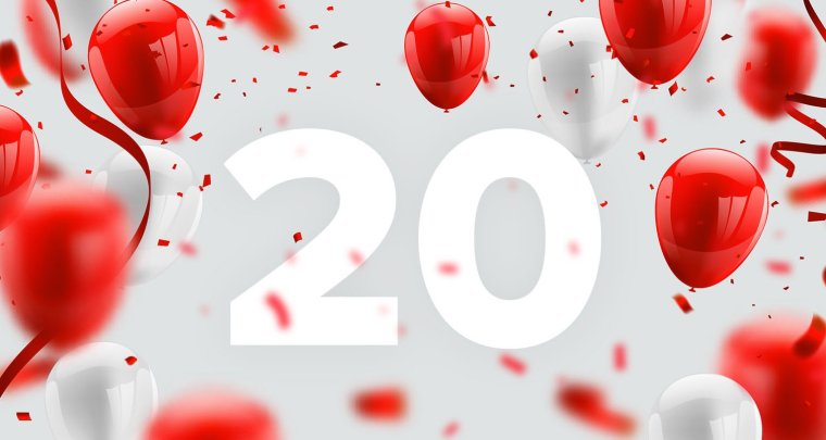 20 Лет юбилей день рождения