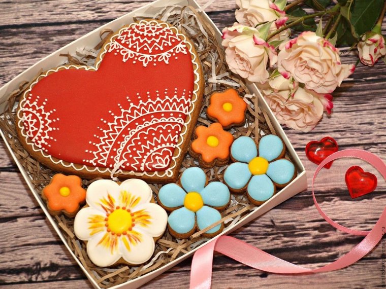 Пряники для украшения торта